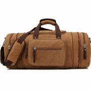 Спортивная сумкак KENOX Oversized Canvas Travel Tote Luggage Weekend Duffel Bag фото